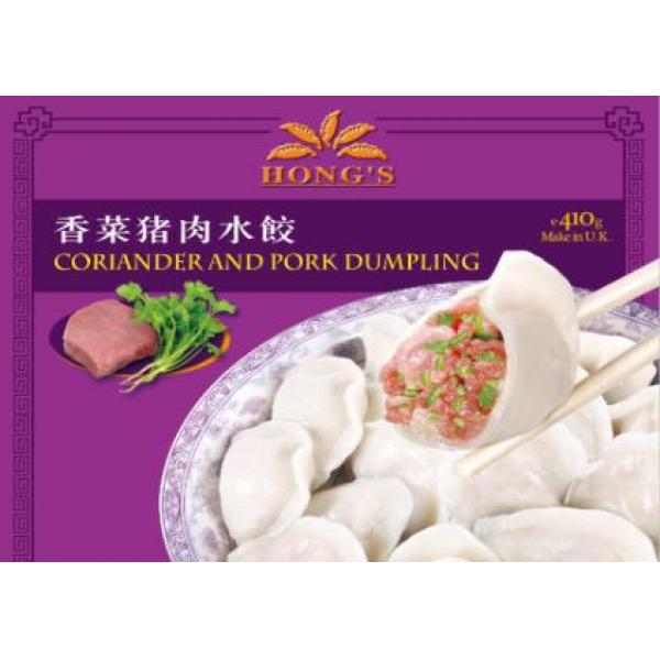 Hong's鸿字水饺-香菜猪肉410G