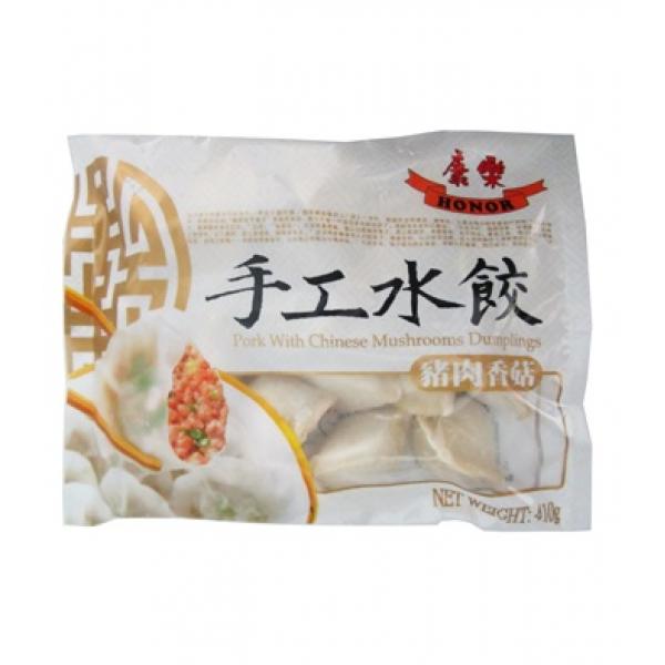 康乐猪肉香菇饺子410G