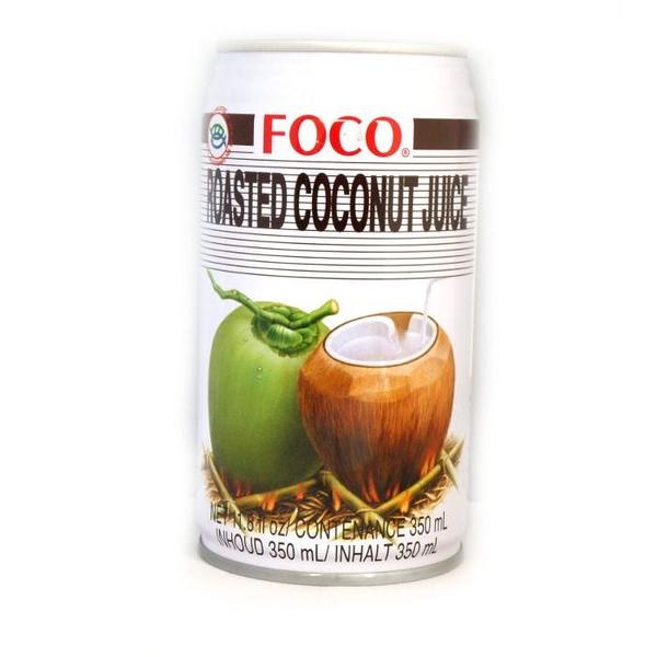 FOCO烤椰子汁水350ML