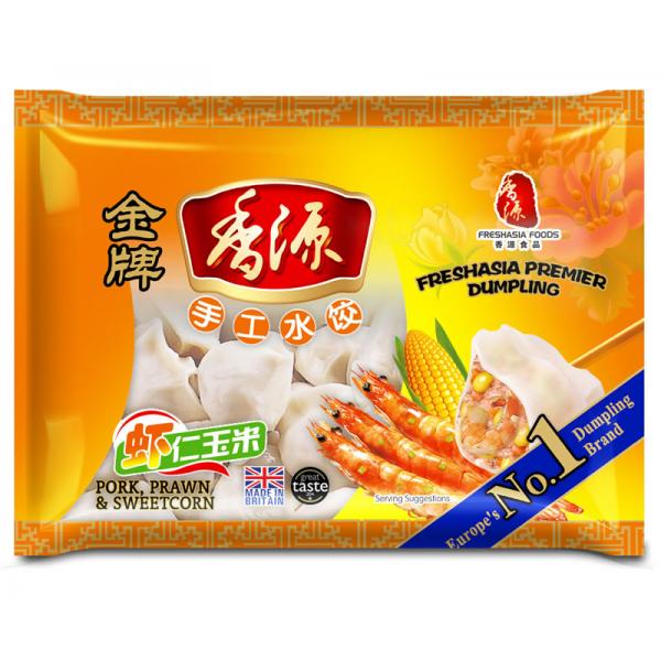 香源水饺-金牌猪肉虾仁玉米410G