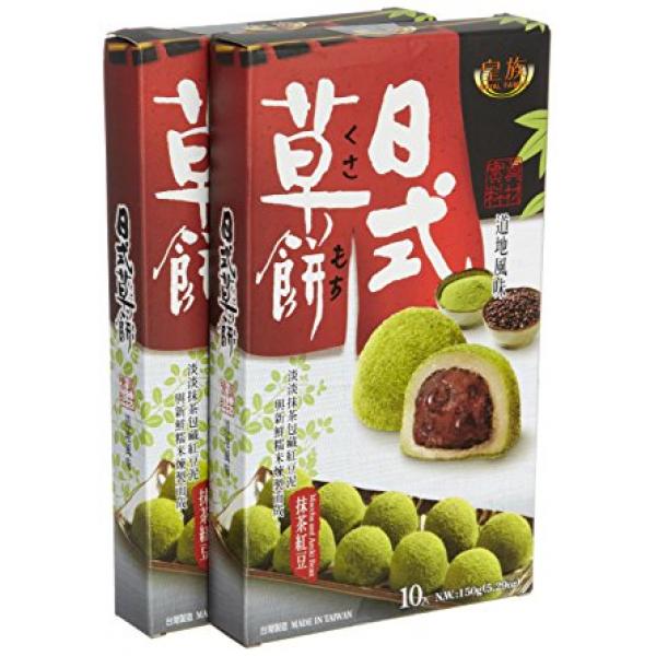 皇族日式草饼红豆抹茶150G