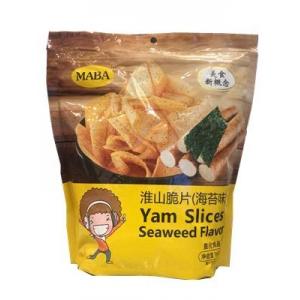 MABA淮山脆片-海苔味168G