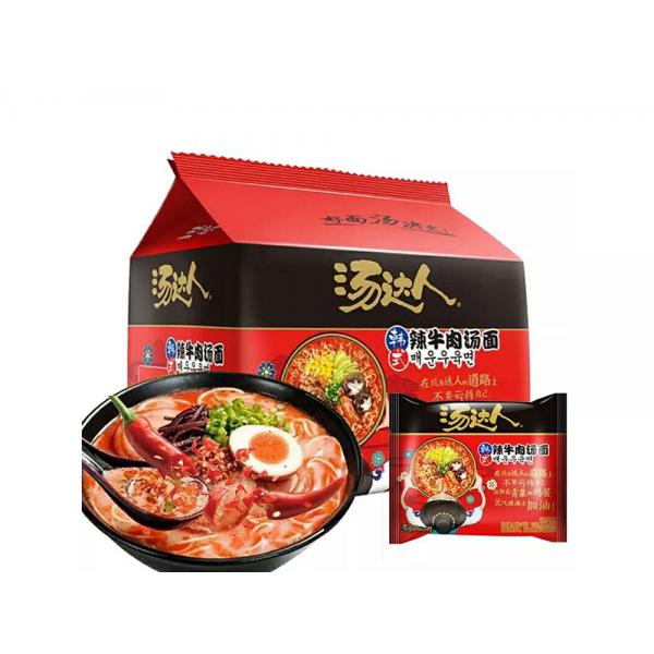 汤达人韩式辣牛肉汤面125G