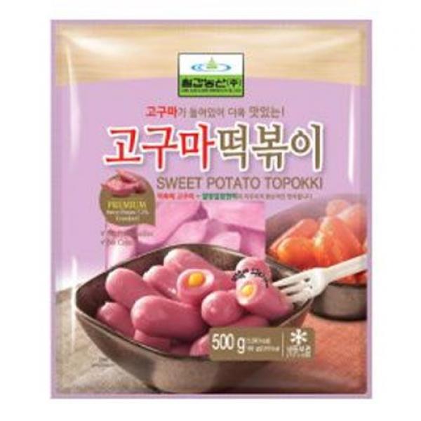 韩国紫薯芝士年糕500G