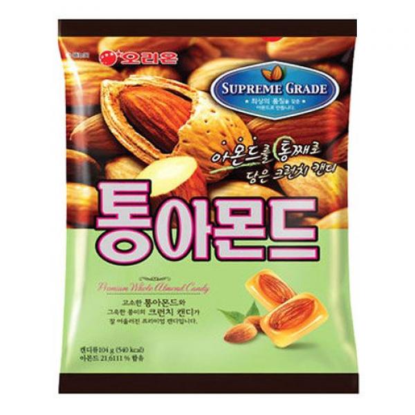 韩国杏仁果奶油糖90G