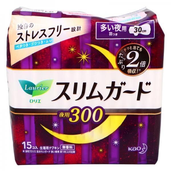 花王乐而雅夜用30CM卫生巾10片