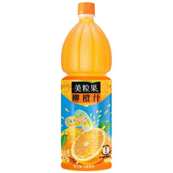 美粒果柳橙汁饮品420ML