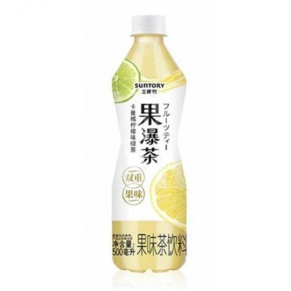 三得利无糖茉莉乌龙茶500ML