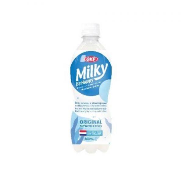 OKF牛奶味碳酸饮料500ML