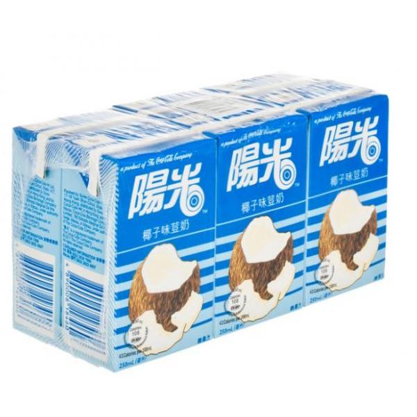 阳光椰子味豆奶250ml*6