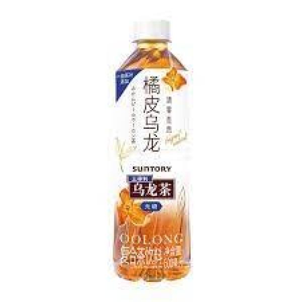 三得利橘皮乌龙茶500ML