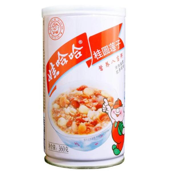 娃哈哈桂圆莲子八宝粥360G