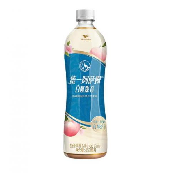 统一阿萨姆白桃观音450ML