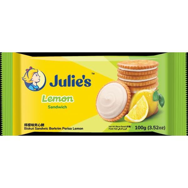 julies 芬格柠檬味夹心饼干110g