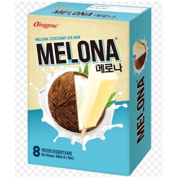 MELONA椰子冰棒/8支