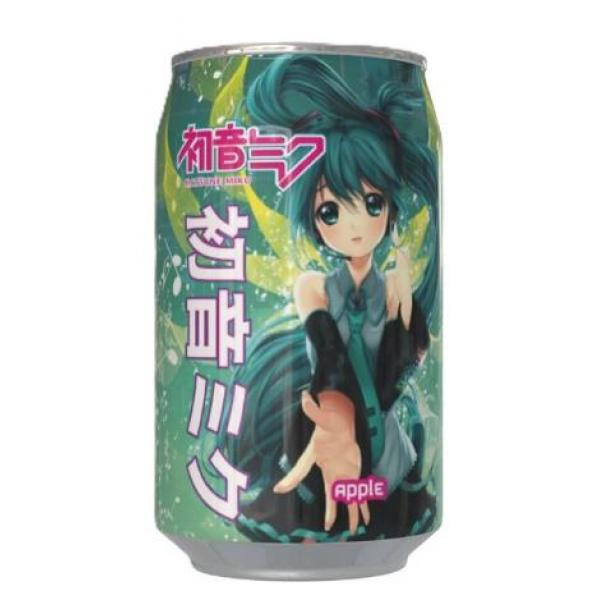 初音未来苹果味苏打水330ml