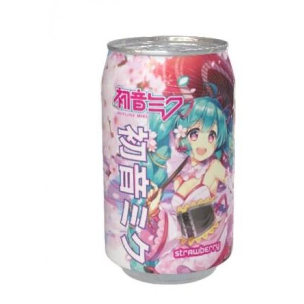 初音未来苏打水草莓味330ml