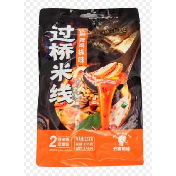 滇小饱过桥米线（麻辣鸡枞味）253g