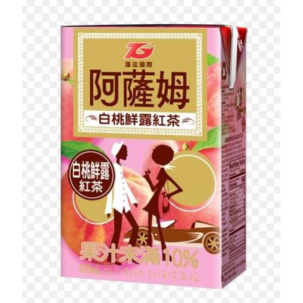 阿萨姆白桃味奶茶400ML