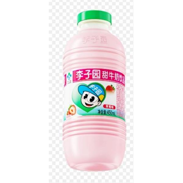 李子园草莓味乳饮料450ML