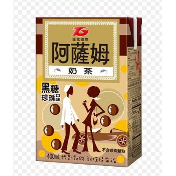 阿萨姆黑糖珍珠味奶茶400ml