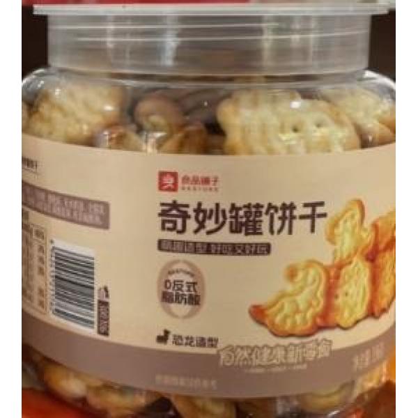 良品铺子奇妙罐饼干196g