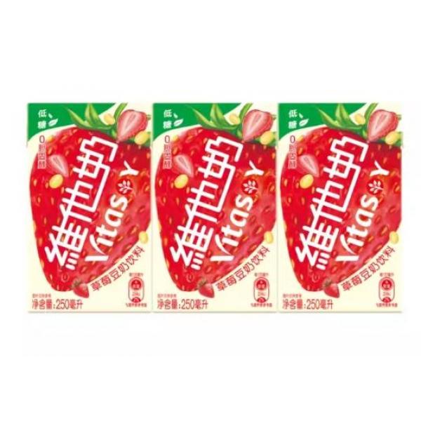 维他草莓豆奶6X250ML