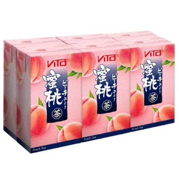 维他蜜桃茶6X250ML