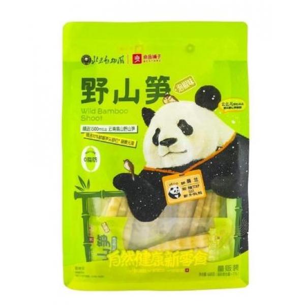 良品铺子野山笋尖泡椒味150G