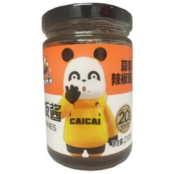 饭扫光下饭酱-蒜蓉辣椒酱210G
