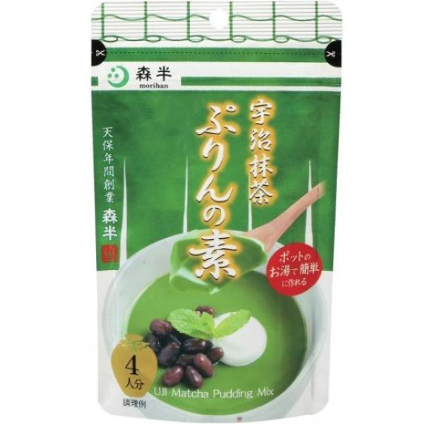 森半宇治抹茶布丁粉 80g