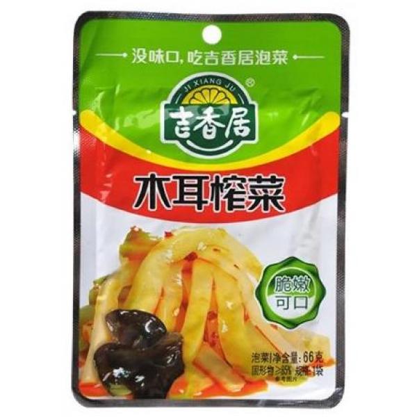 吉香居木耳榨菜66G