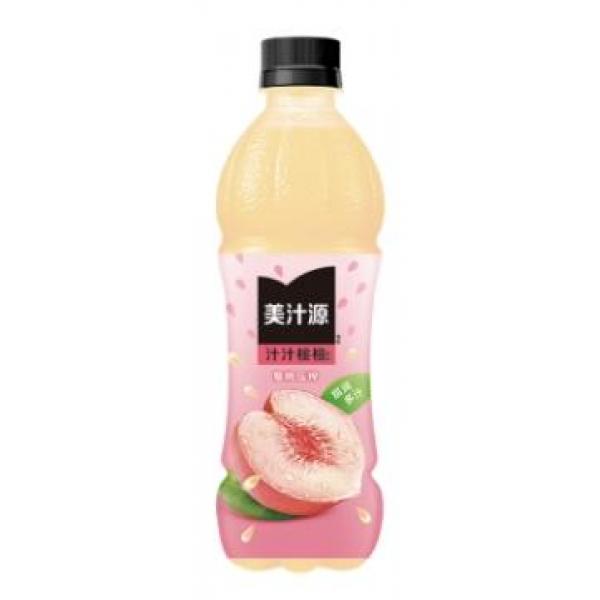 美汁源汁汁桃桃450ML