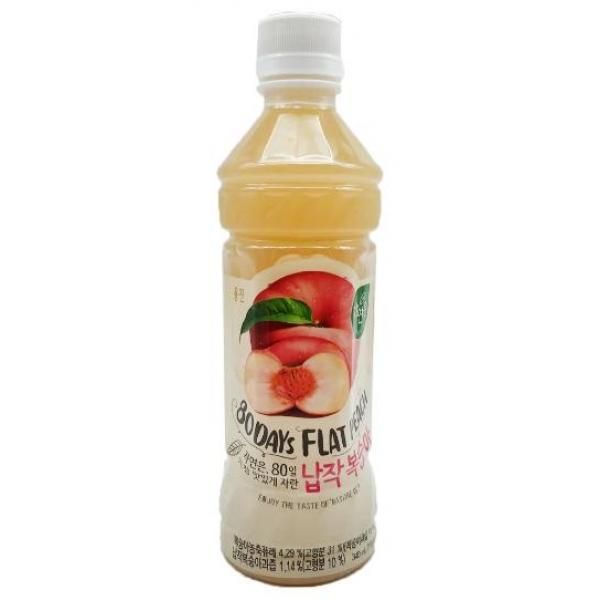 WOOJIN甜白桃汁 340ML