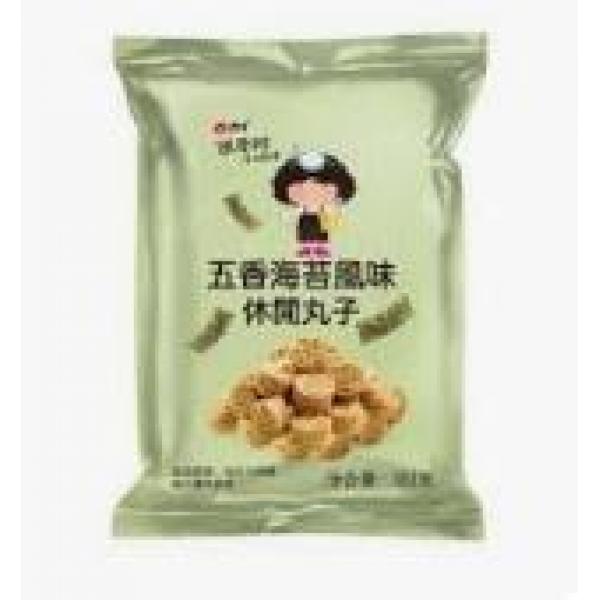 维力张君雅五香海苔丸子80G
