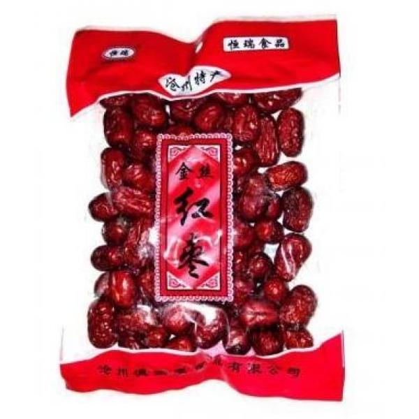 恒瑞金丝红枣250G