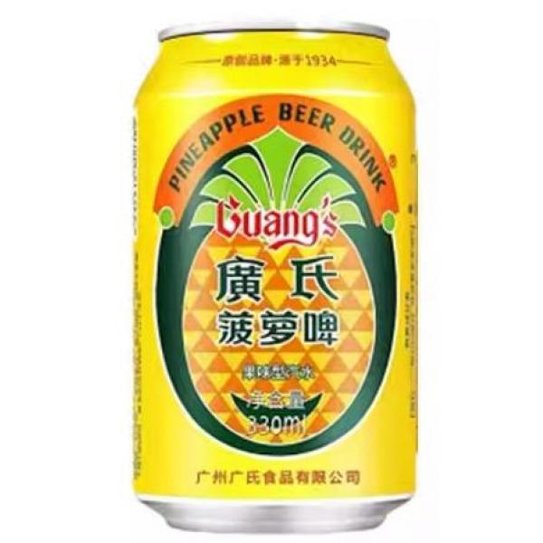 广氏菠萝啤汽水330ML