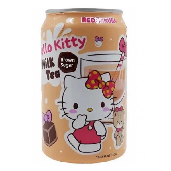 HELLO KITTY黑糖味奶茶310ML