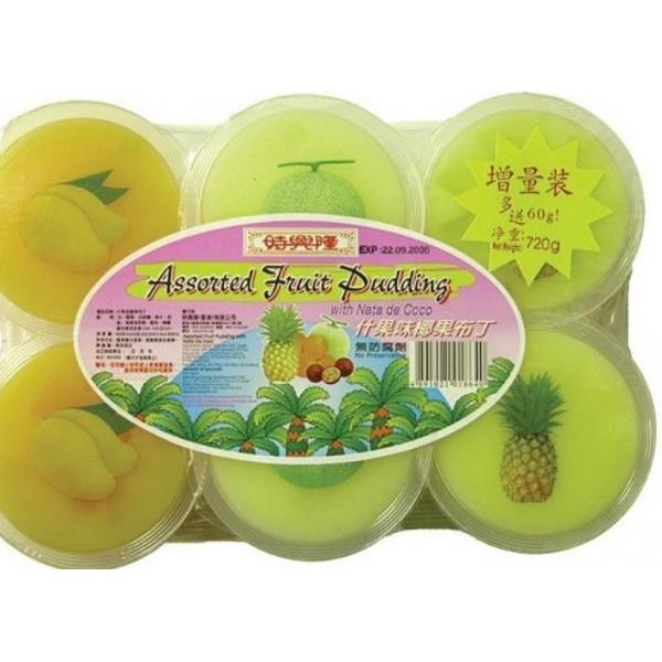 时兴隆杂果椰果布丁720G