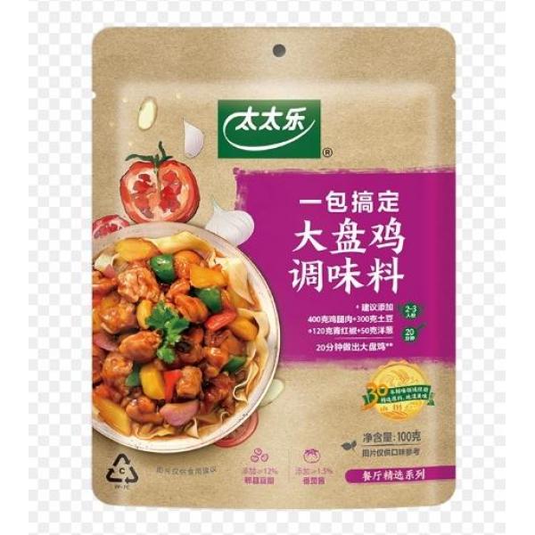 太太乐大盘鸡调味料100G