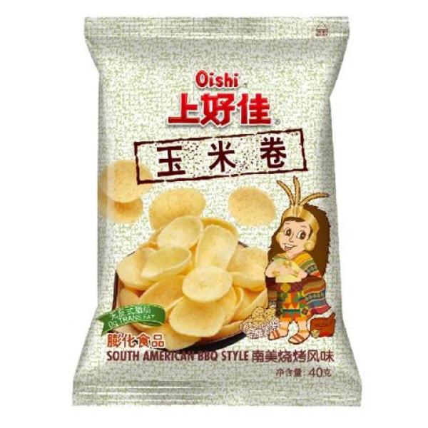 上好佳玉米卷南美烧烤风味40g