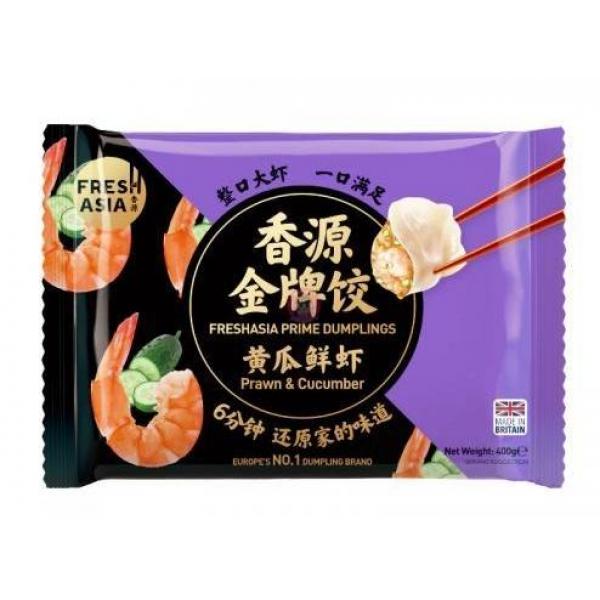 香源水饺-金牌黄瓜鲜虾400G