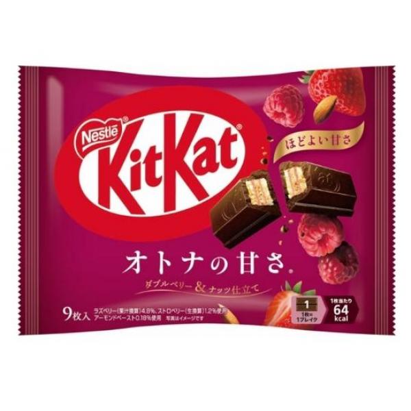 KITKAT草莓树莓坚果巧克力威化102G