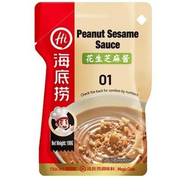 海底捞花生芝麻酱火锅蘸料（袋装）120G