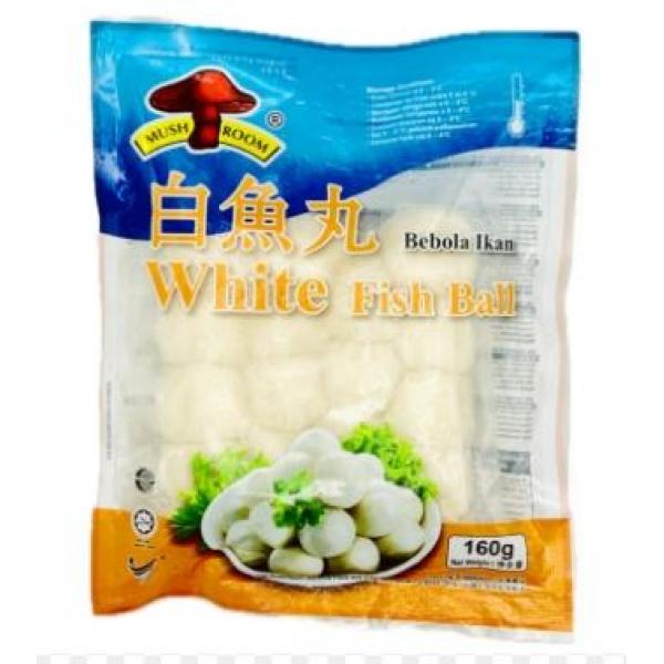 蘑菇牌白鱼丸160g