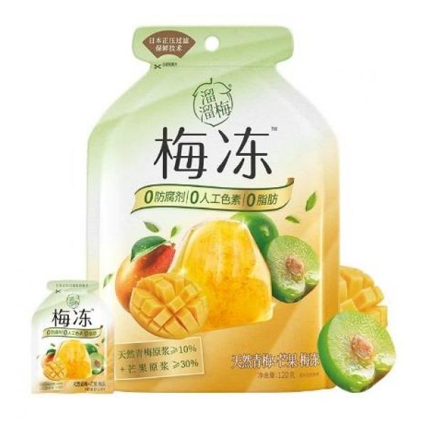 溜溜梅梅冻-青梅芒果 120g
