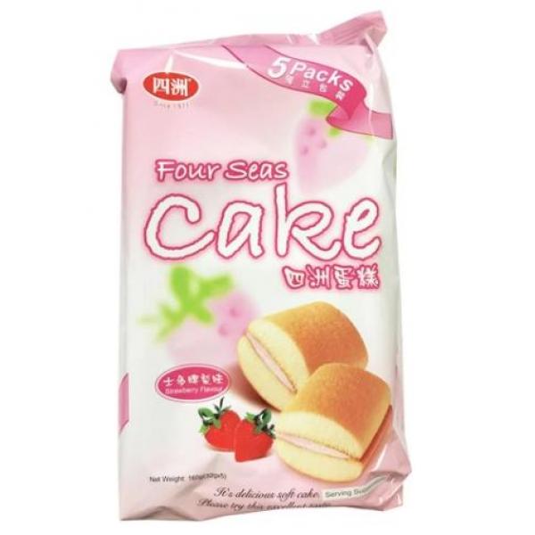 四洲草莓蛋糕160G