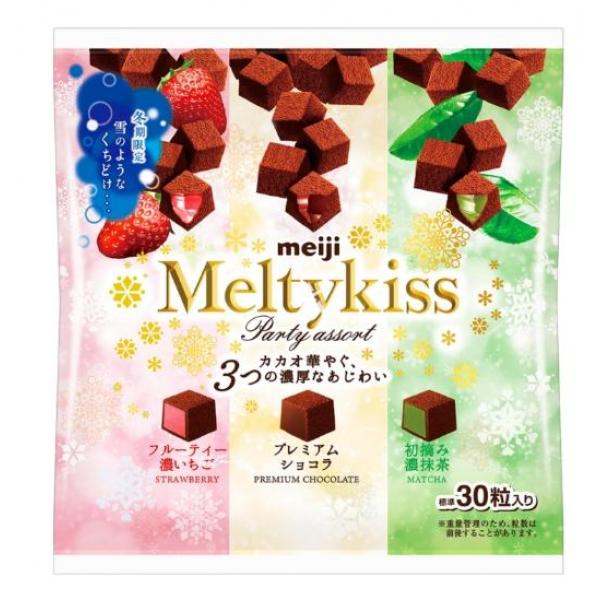 Meiji 明治雪吻巧克力混合3口味 121g