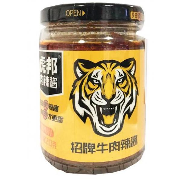 虎邦招牌牛肉辣酱 210G