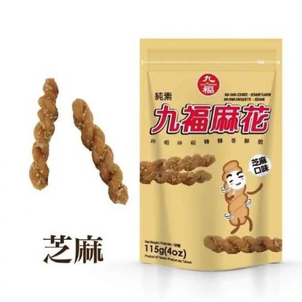 九福麻花-芝麻115g